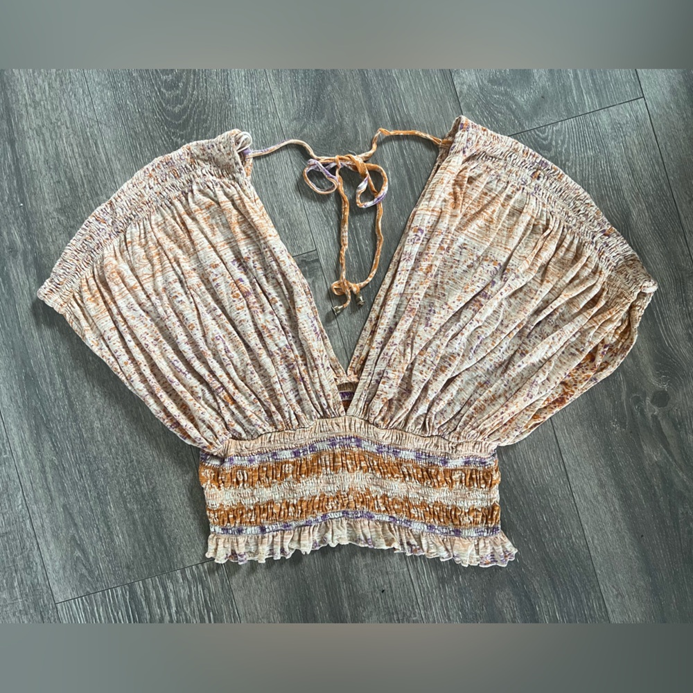 Free People Multicolor Crop Top - Picture 6 of 11